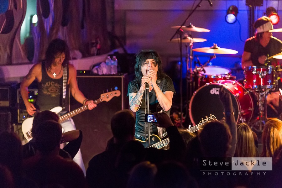 L.A. Guns live at Whiskey Room in Raleigh 4/19/2013. Images by Steve Jackle Photography. www.stevejacklerocks.com